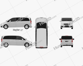 Mercedes-Benz Viano Compact clipart