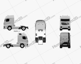 Mercedes-Benz Future Truck 2025 clipart