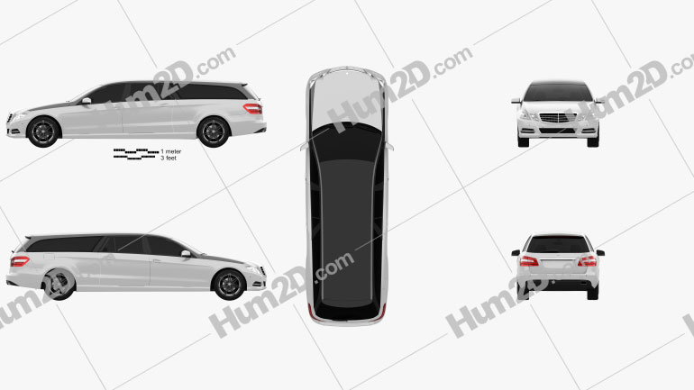 Mercedes-Benz E-Class Binz Xtend 2012 Blueprint