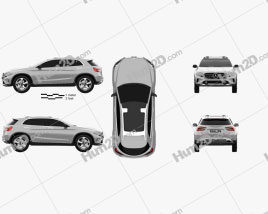 Mercedes-Benz GLA-class concept 2013 car clipart