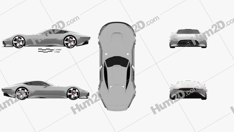 Mercedes-Benz AMG Vision Gran Turismo 2013 PNG Clipart