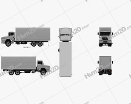 Mercedes-Benz Atron Box-LKW 2011 clipart