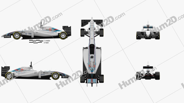 Williams FW36 2014 PNG Clipart