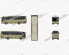 Mercedes-Benz Tourino (O510) Bus 2006 clipart