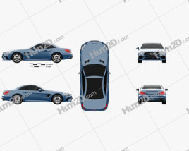 Mercedes-Benz SL-Class (R231) 2015 car clipart