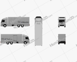 Mercedes-Benz Urban eTruck 2016 clipart