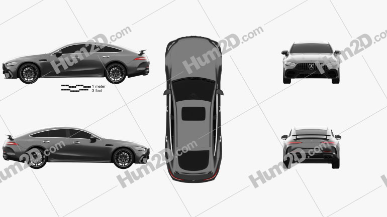 Mercedes-Benz AMG GT63 S 4-türig coupe 2019 PNG Clipart