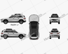 Mercedes-Benz GLB-Klasse 2019 car clipart