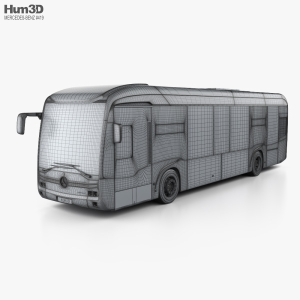 Mercedes-Benz eCitaro bus 2018 clipart