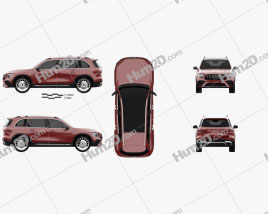 Mercedes-Benz GLB-Klasse AMG 2019 car clipart
