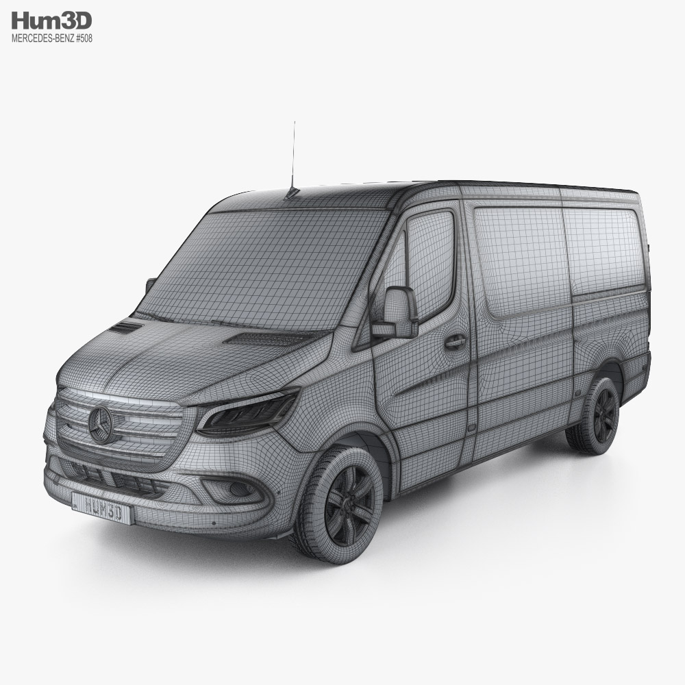 Mercedes-Benz Sprinter Panel Van L2H1 2022 clipart