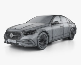 Mercedes-Benz E-class sedan AMG Line 2024 car clipart