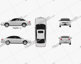 Mercury Montego 2007 car clipart