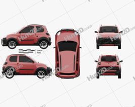 Microcar M.Go Highland X 2016 car clipart