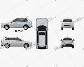 Mitsubishi Outlander PHEV 2013 car clipart