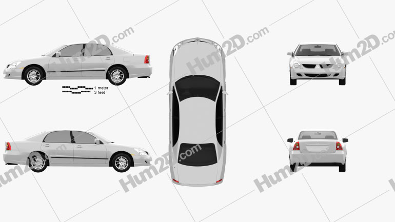 Mitsubishi Diamante 2004 car clipart