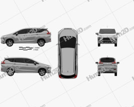 Mitsubishi Xpander 2017 clipart