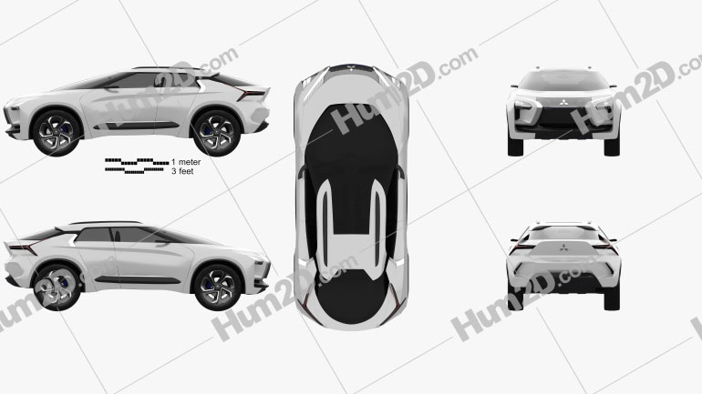 Mitsubishi E Evolution 18 Clipart And Blueprint Download Vehicles Clip Art Images In Png Psd