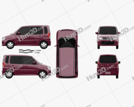 Mitsubishi Toppo 2008 car clipart