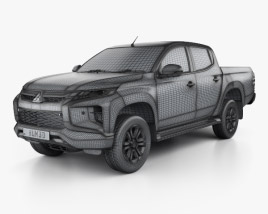 Mitsubishi Triton Double Cab 2021 car clipart