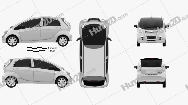 Mitsuoka Like 2010 Blueprint