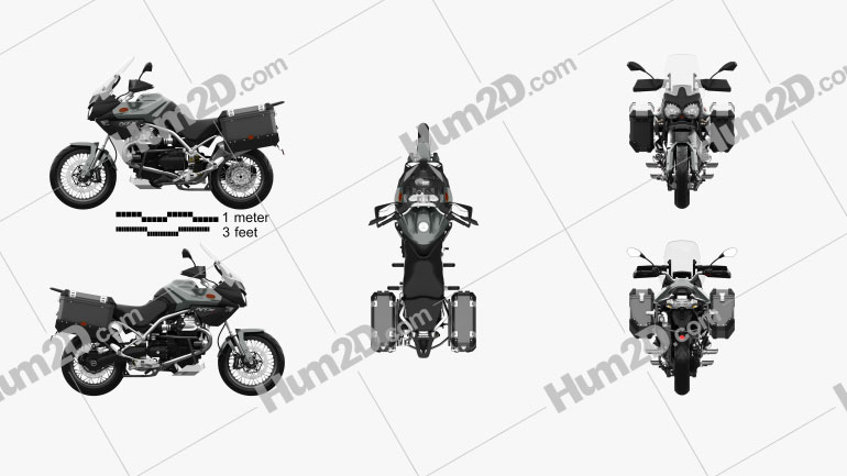 Moto Guzzi Stelvio 1200 NTX 2015 Moto clipart