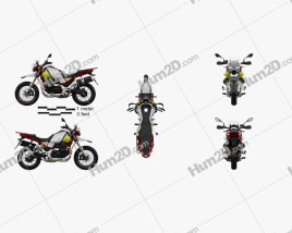 Moto Guzzi V85 Tutto Terreno 2019 Motorrad clipart
