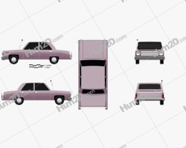 The Simpsons Homer Car 1989 car clipart