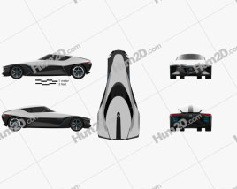 Nissan BladeGlider 2013 car clipart