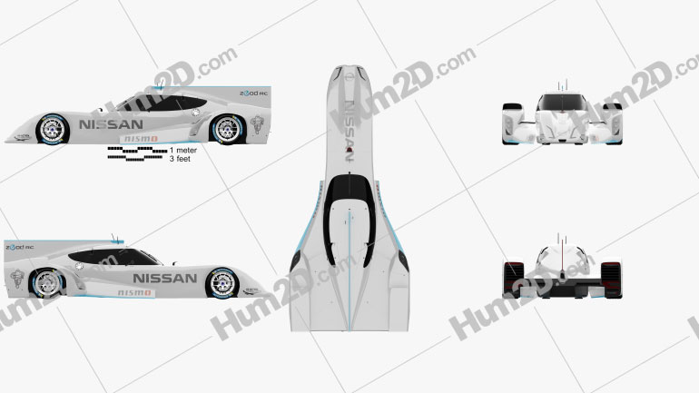 Nissan ZEOD RC 2014 PNG Clipart