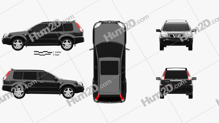Nissan X-Trail 2004 PNG Clipart