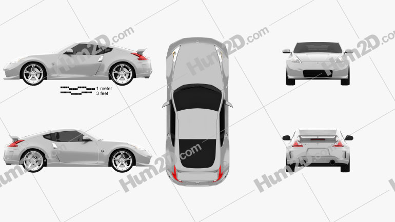 Nissan 370Z Nismo 2009 PNG Clipart
