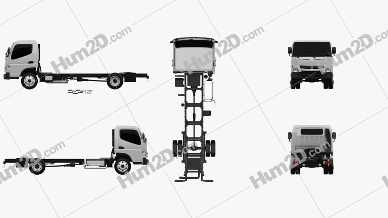 Nissan Atlas Fahrgestell LKW 2012 clipart