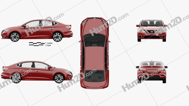 Nissan Sentra SL with HQ interior 2016 PNG Clipart