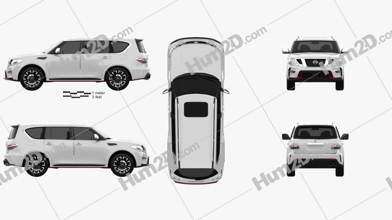 Nissan Patrol Nismo 2014 Blueprint