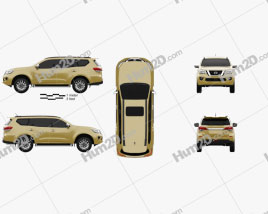 Nissan Terra 2019 car clipart