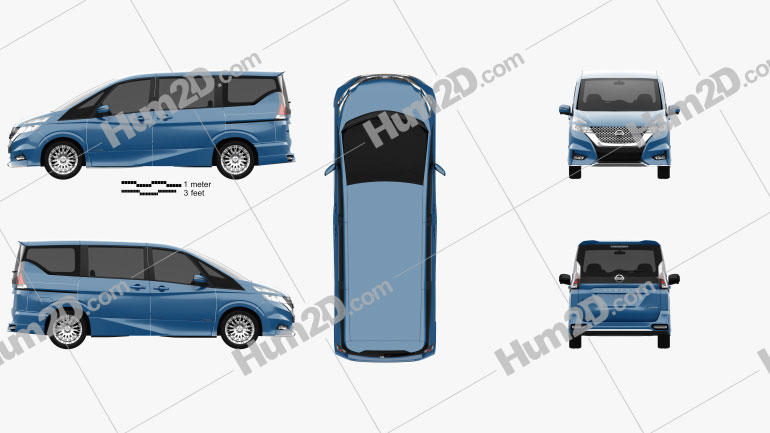 Nissan Serena Autech 2016 clipart
