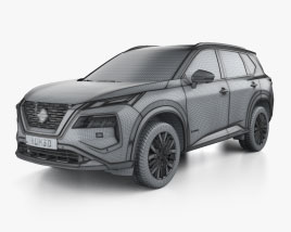 Nissan X-Trail e-POWER 2024 car clipart