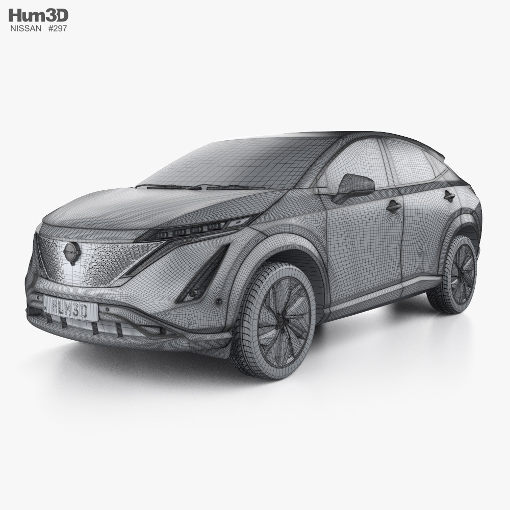 Nissan Ariya US-spec 2024 car clipart