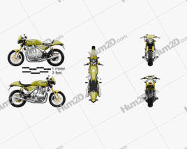 Norton 961 Commando 2009 Motorrad clipart