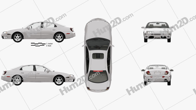 Oldsmobile Aurora with HQ interior 1999 PNG Clipart