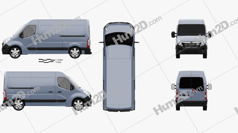 Opel Movano Panel Van 2010 PNG Clipart