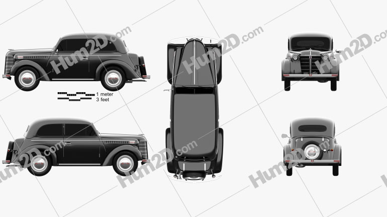 Opel Olympia (OL38) 1938 PNG Clipart