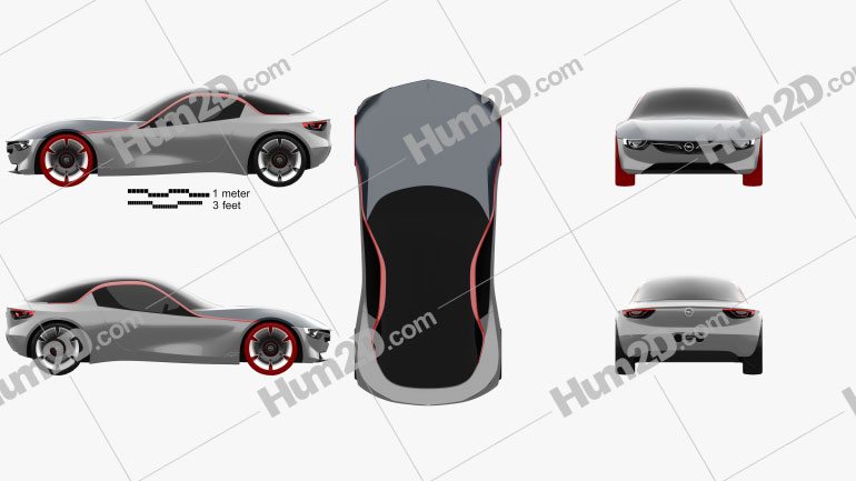 Opel GT 2016 PNG Clipart