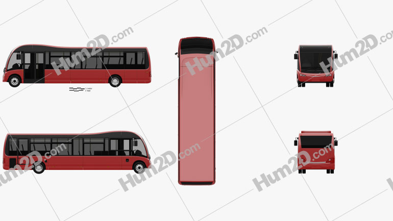 Optare Solo Bus 2007 PNG Clipart