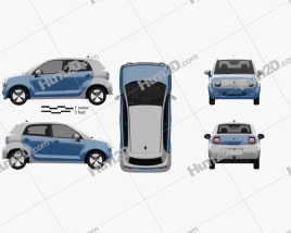 Ora R1 2019 car clipart