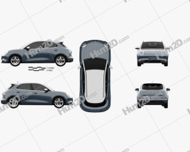 Ora Good Cat 2021 car clipart