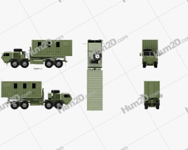 Oshkosh M1120A4 Load Handling System 2011 clipart
