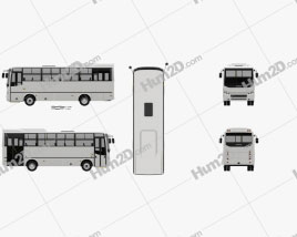 Otokar Navigo C Bus 2017 clipart