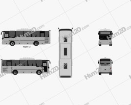 Otokar Vectio U Bus 2017 clipart